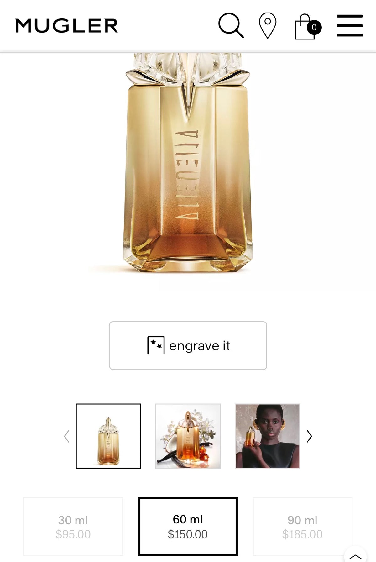 Mugler Alien Goddess Intense EDP (2 oz/60 ml)