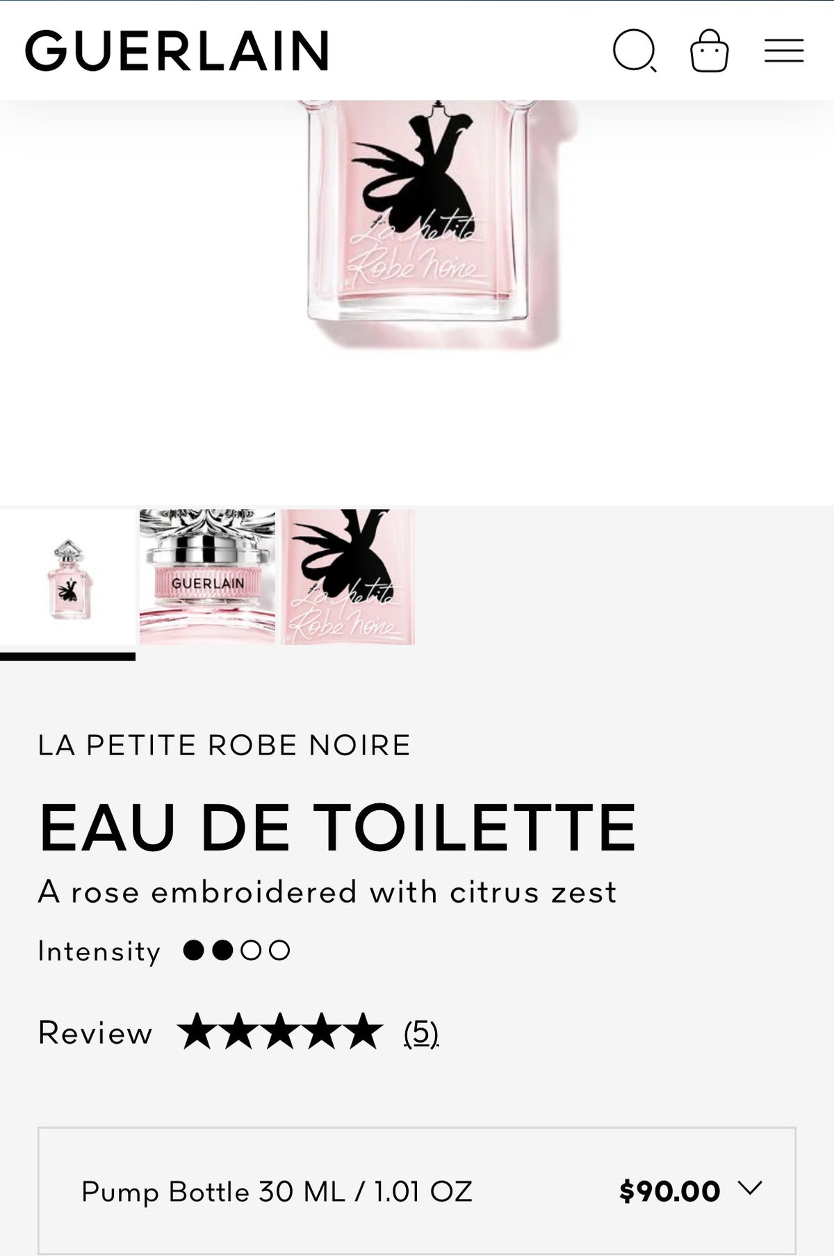 Guerlain La Petite Robe Noire EDT 30mL (1oz)