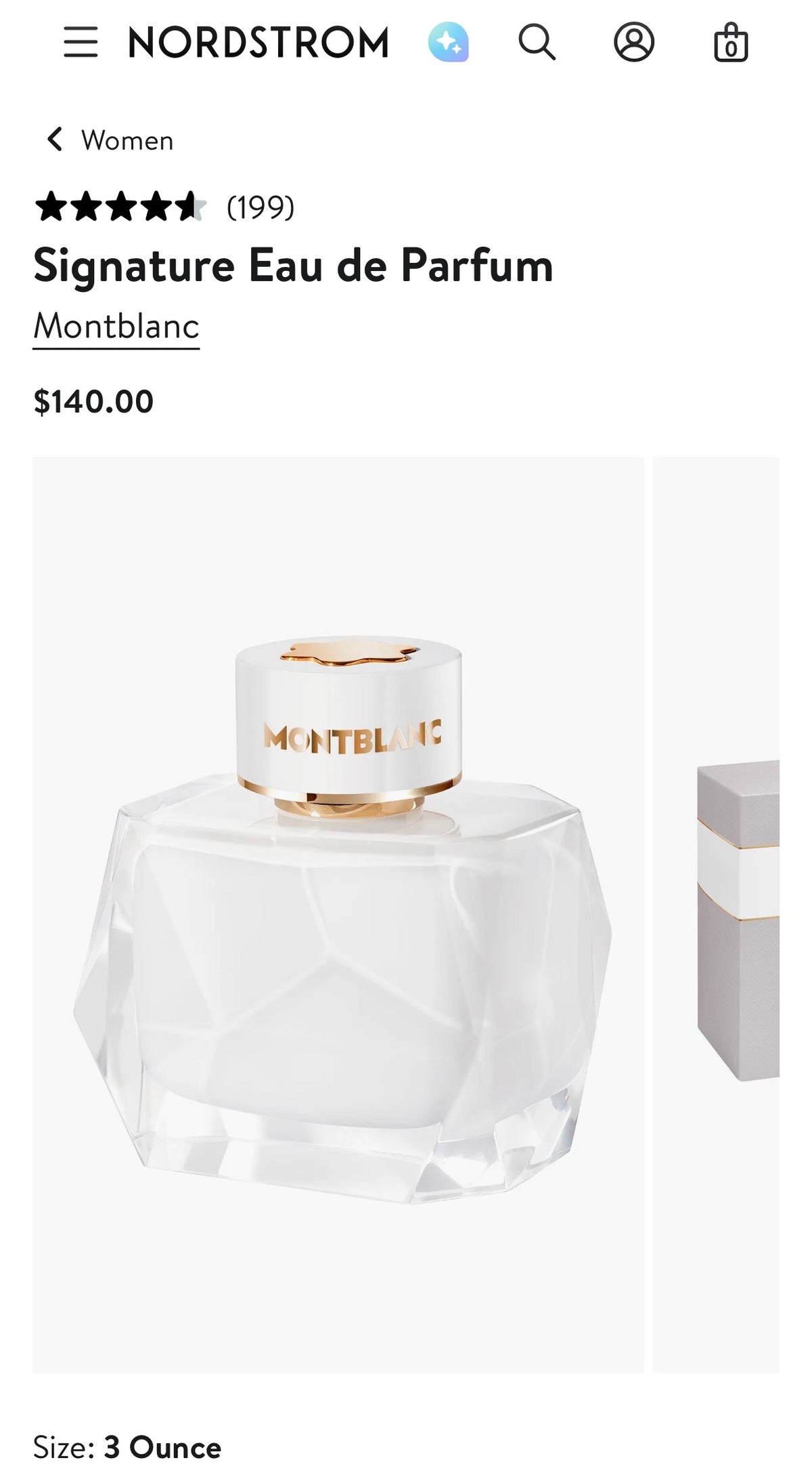 Montblanc Signature EDP 3oz(90mL)