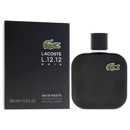 Lacoste L.12.12 Noir EDT Mens 3.3oz(100mL)